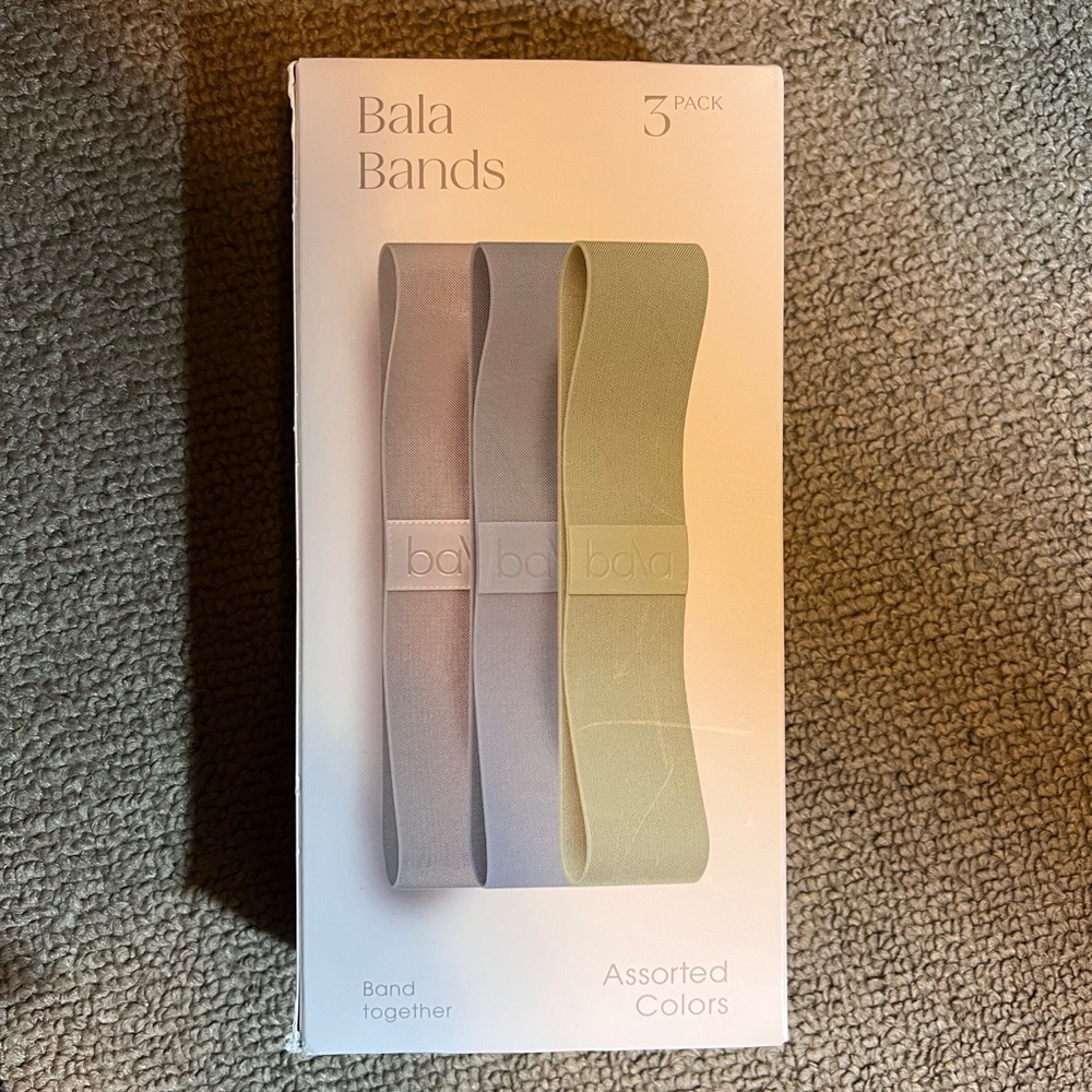 Bala Bands 3-Pack in Assorted Colors